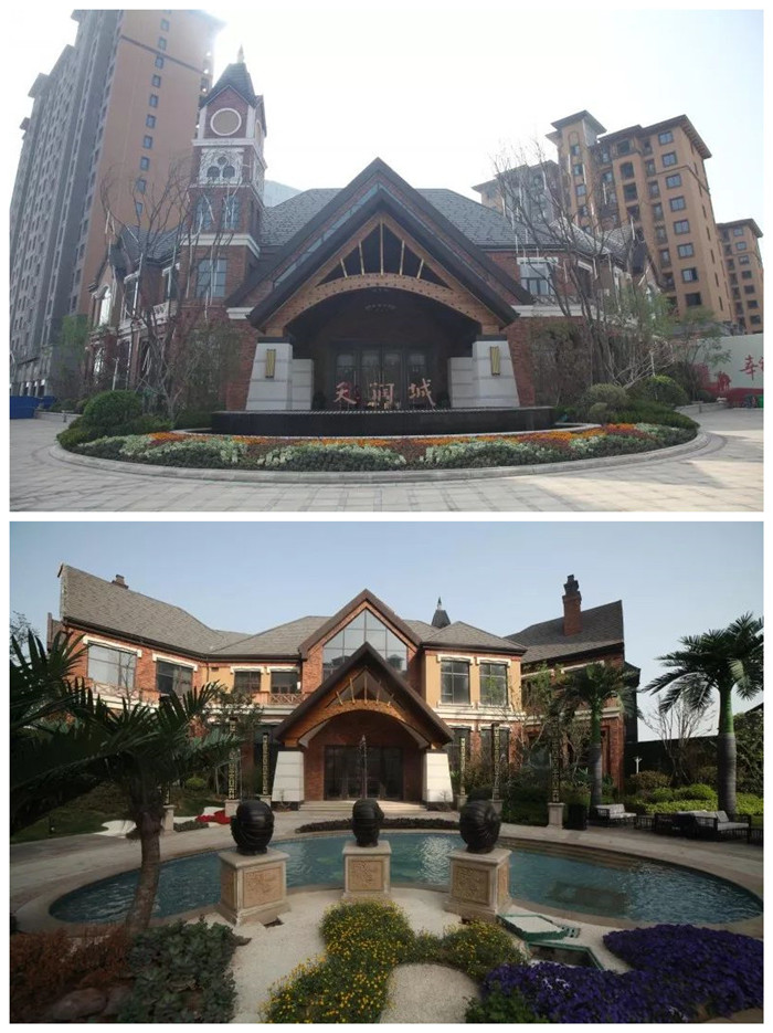 醉美售楼部 永城天润城,曹县天润城售楼处呈西班牙建筑风格,以